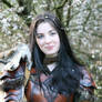 women leather armor