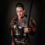 Shieldmaiden leather armor vikings cosplay