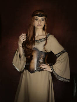leather corset medieval princess