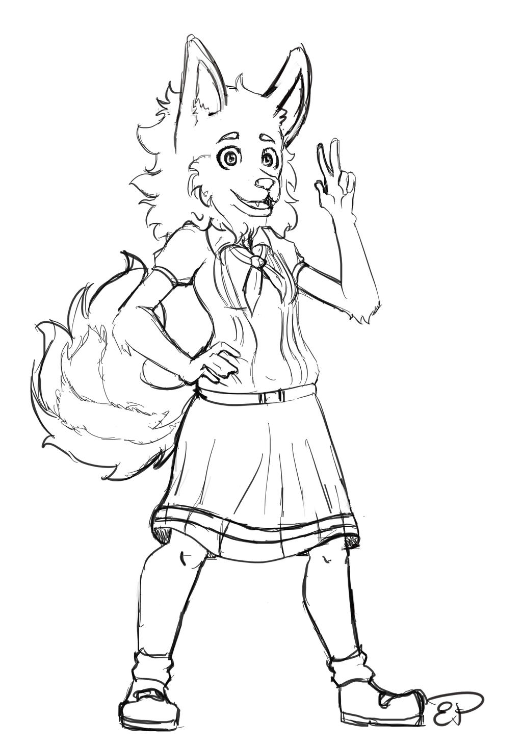 Beastars Style Sona (COMMISSION) by Eduardailustras on DeviantArt