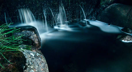 Tiny waterfall