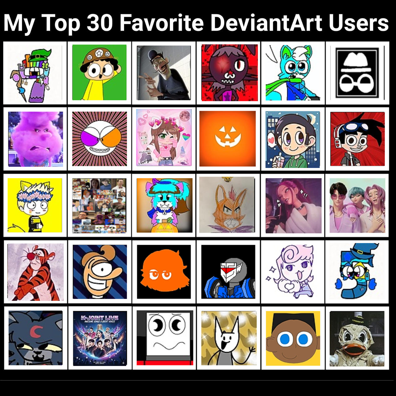 Generic Deviantart Profile My Top 30 Favorite Deviantart Users by AMMDevilDragonUwV2K4 on DeviantArt