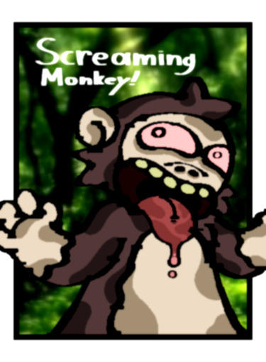 Screaming Monkey Fanart for KA67/Kalson (REUPLOAD) by ...
