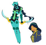 Battle Suit Jasmine by elleoser