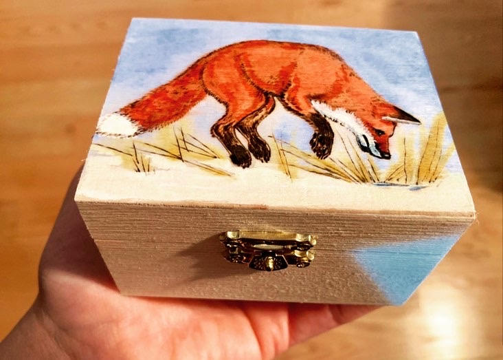 Square Box Fox Fox Box by ToadstoolArtistry on DeviantArt