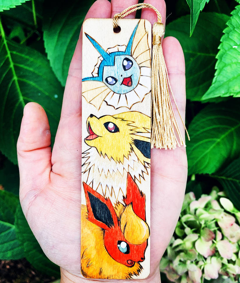 Eeveelution Bookmark By ToadstoolArtistry On DeviantArt