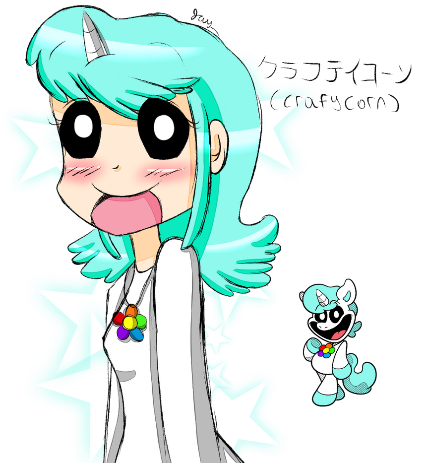 Anime CraftyCorn by TechnoPonyWardrobeDA on DeviantArt