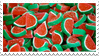 watermelon candies stamp