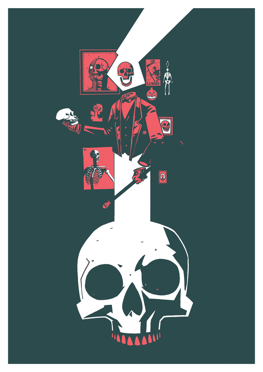 GENTLEMAN SKULL PRINT