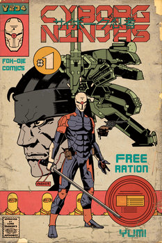 CYBORG NINJA'S #1 MGS COVER