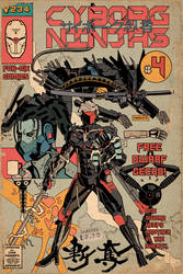 GAMETEE MGS CYBORG NINJA#4 variant