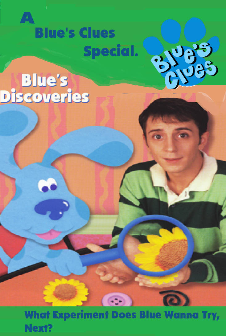 My Version Of BC Blue's Discoveries VHS-Cover by BluesCluesFanatic21 on ...