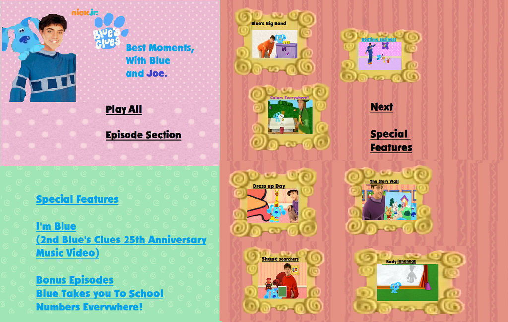 Custom Fanmade Blue s Clues DVD Menu 2 By BluesCluesFanatic21 On DeviantArt custom-fanmade-blue-s-clues-dvd-menu-2-by-bluescluesfanatic21-on-deviantart
