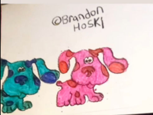 Brandon X Blue Raspberry Blue's Clues With Brandon and You! Poster #9 by BluesCluesFanatic21 on ...