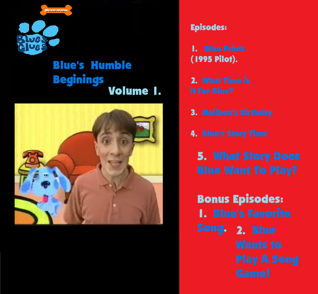 Blue's Clues Fanmade DVD Cover #1 by BluesCluesFanatic21 on DeviantArt