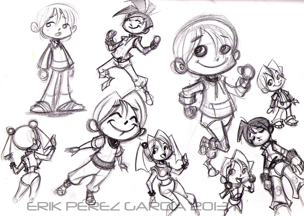 Children Sketch by ERIK96 on DeviantArt