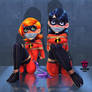 Violet Parr And Gwen Tennyson (Tied up and gagged)