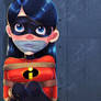 Violet Parr tied up and gagged (solo version)