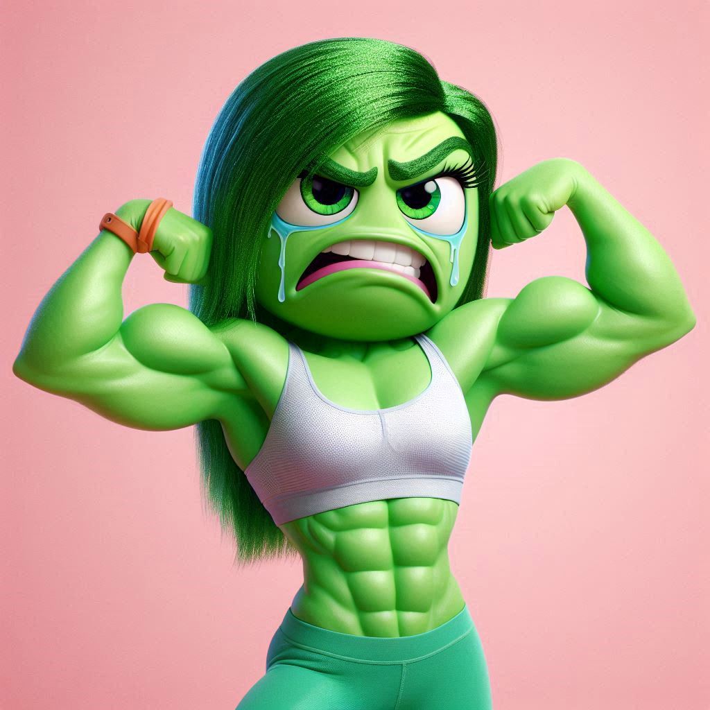 Disgust Inflation Deviantart disgust muscular inside out by nuevocuerpo on DeviantArt