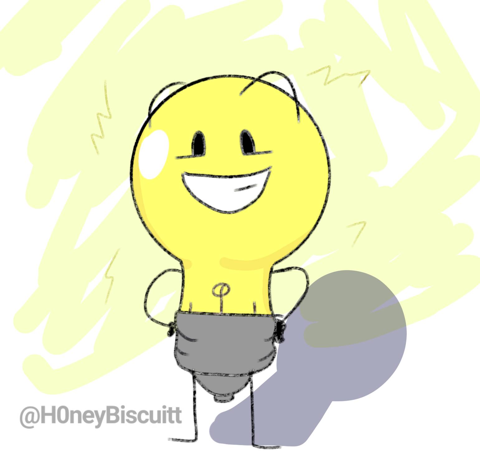 Lightbulb (Inanimate Insanity) by H0neyBiscuitt on DeviantArt