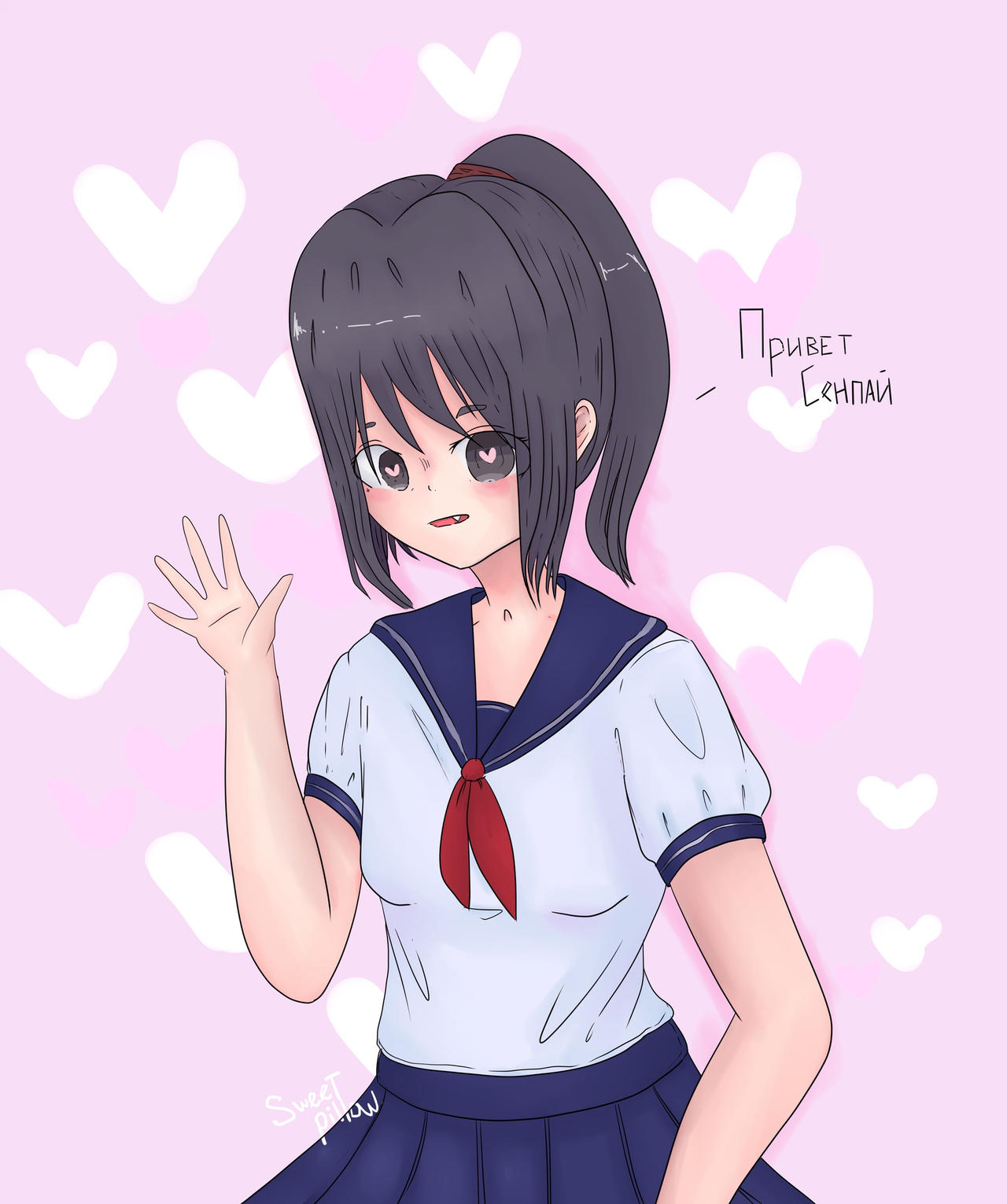 Yandere Simulator | Ayano Aishi by Sweettpillow on DeviantArt