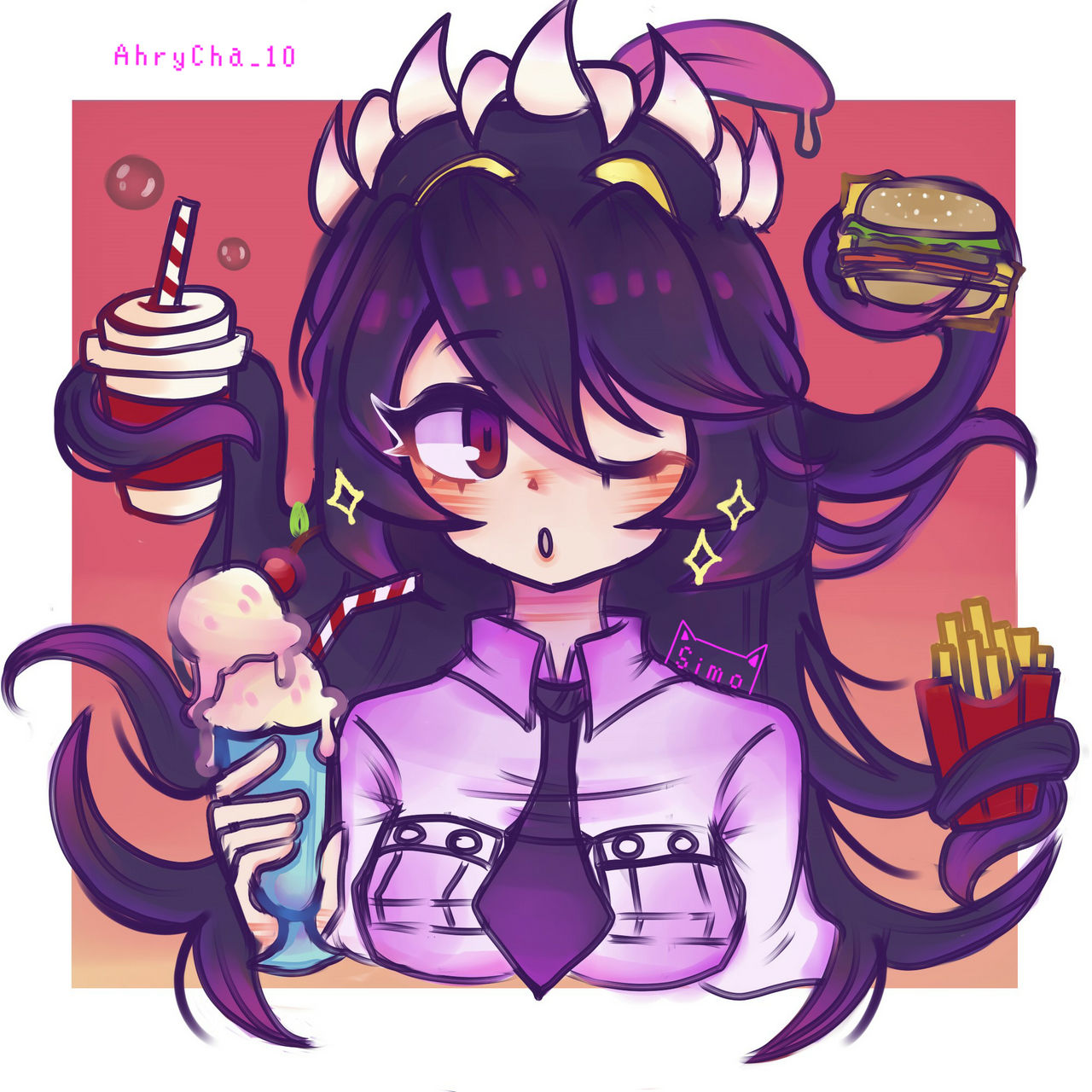 Filia from Skullgirls by AhryCha on DeviantArt