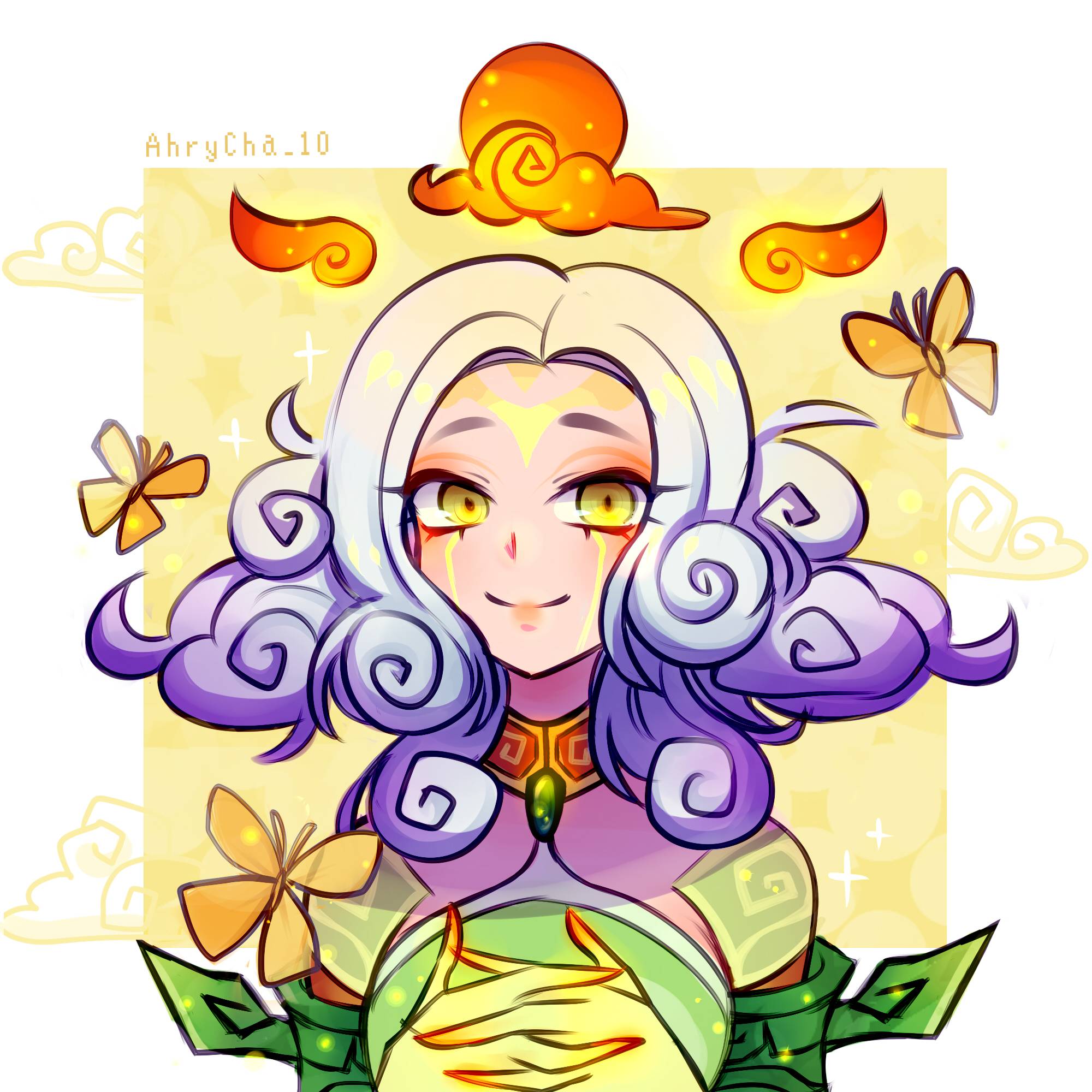 Shan Hai Scrolls Neeko by AhryCha on DeviantArt