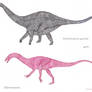 Rebbachisaurus and Saltriosaurus