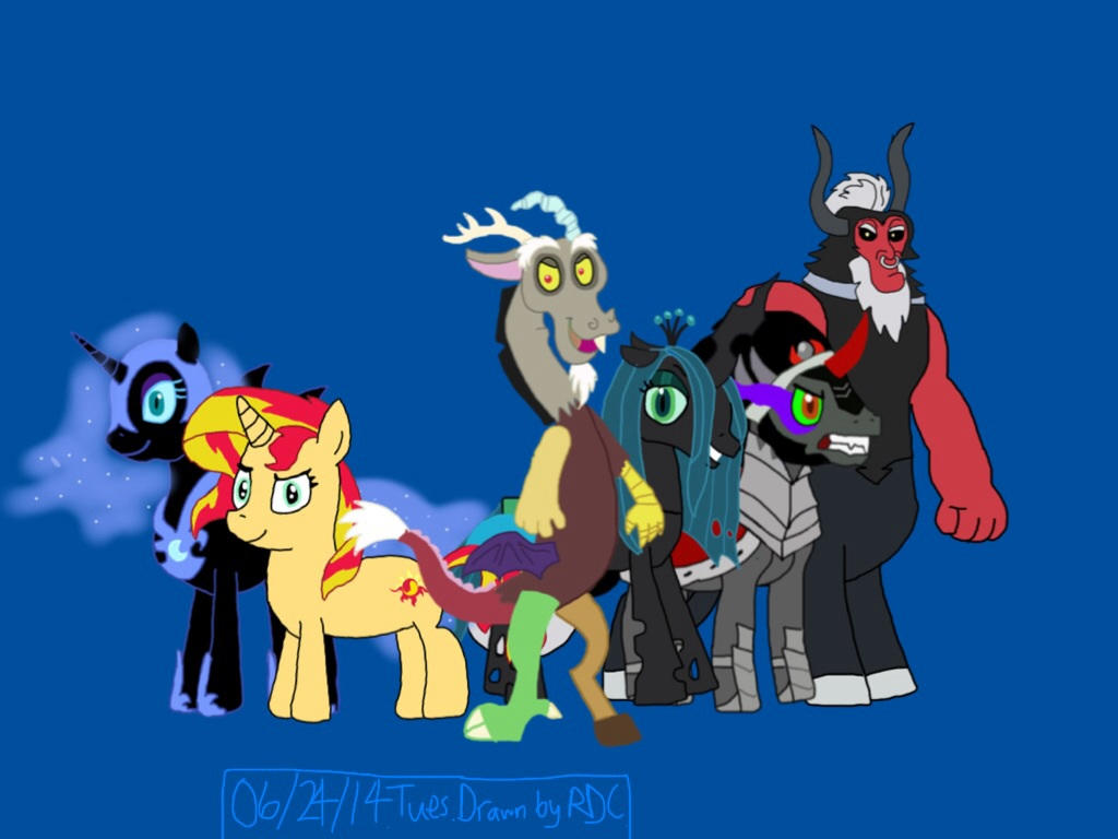 The Villains of MLP. by Fester1124 on DeviantArt