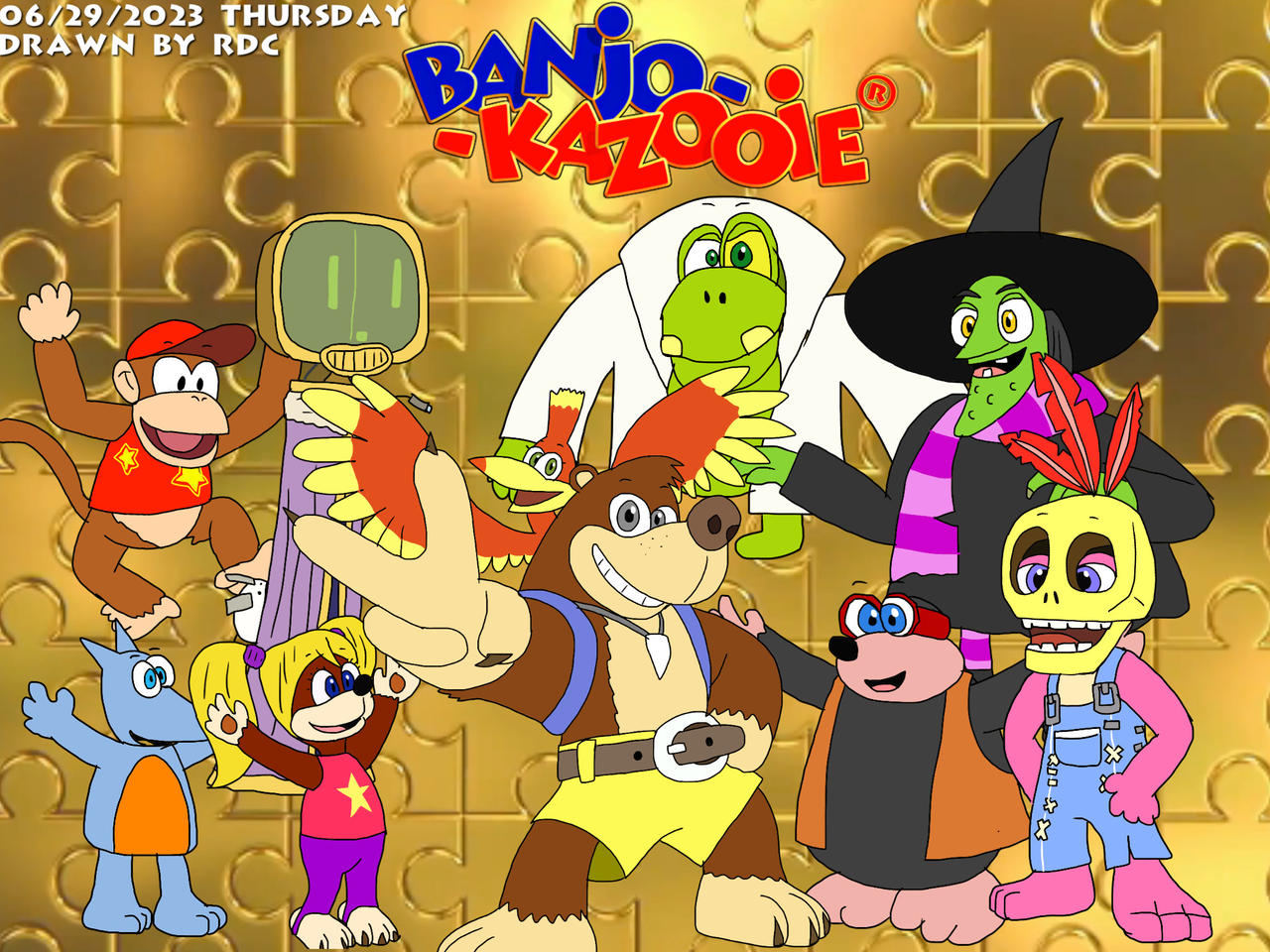 Banjo-Kazooie is now on Nintendo Switch! by RETROROTER on DeviantArt
