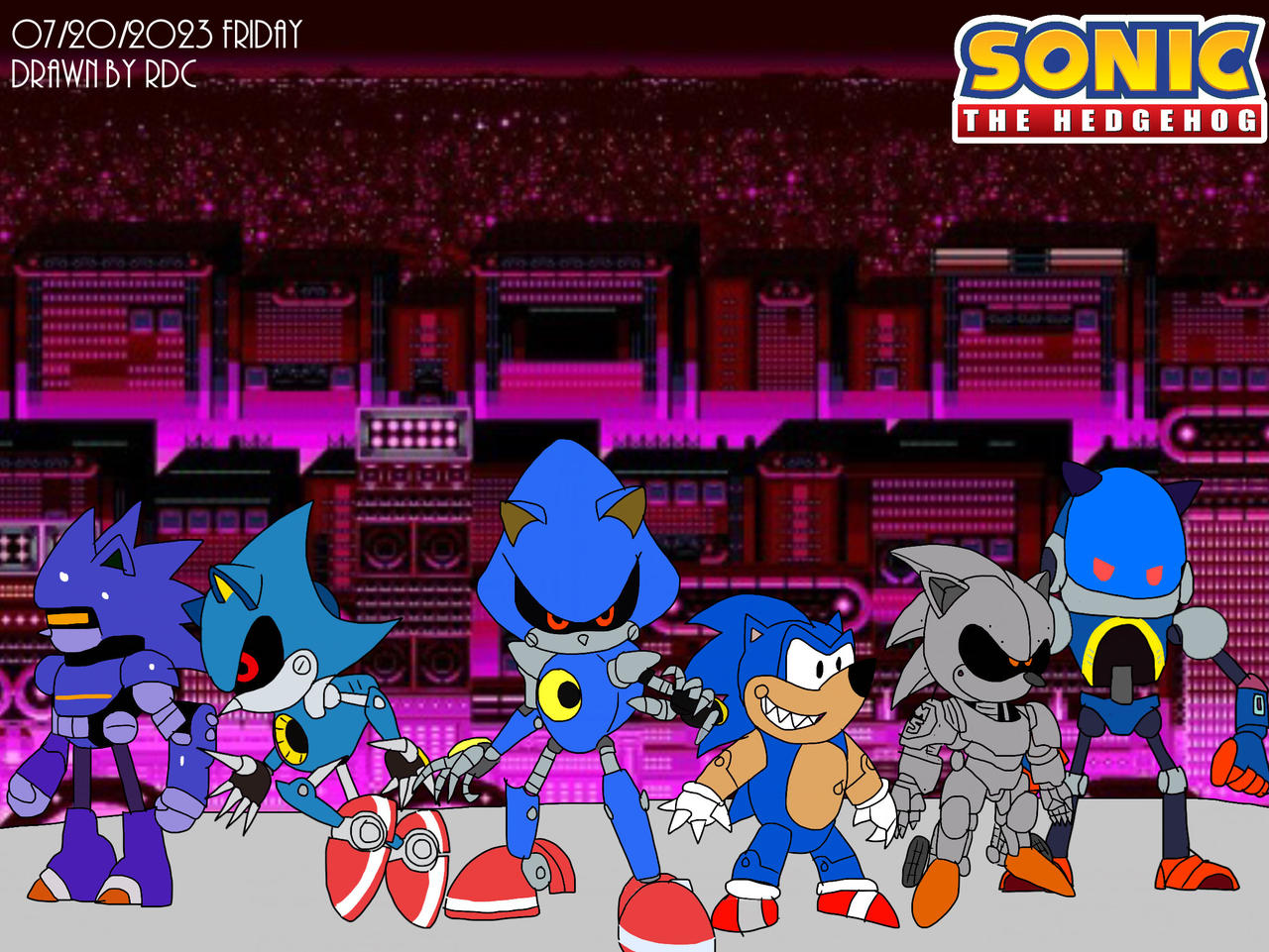 The Mecha Sonic Story ▸ All FOUR Versions Of Mecha Sonic 