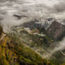 Machu Picchu view from the Sun Gate