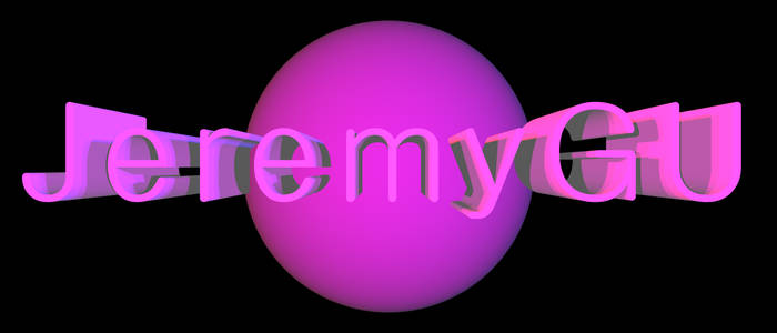 New JeremyGU logo rendering