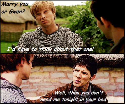 Well, then think about that one - Merthur