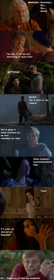 Bloopers Season 2 + 3 - Merlin Cast Part 2