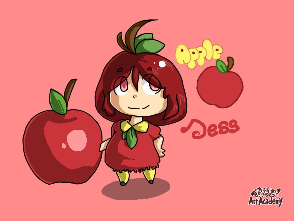 OC: Apple by PrettyGoodScience on DeviantArt