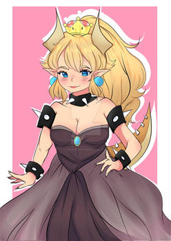 Bowsette Fanart