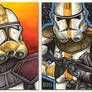 Clone Troopers Sketch Cards