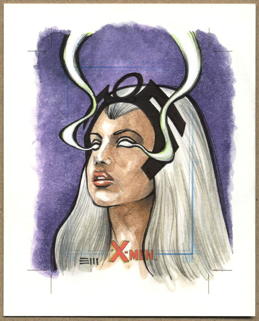 STORM, X-Men Sketch Card