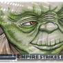 YODA Sketch Card  - ESB WV