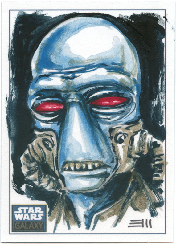 Cad Bane SWG6 Sketch Card