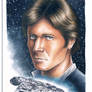 Han Solo and the Millenium Falcon