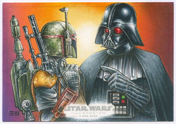 Mediante banda acción Darth Vader / Boba Fett Artist Proof by Erik-Maell on DeviantArt