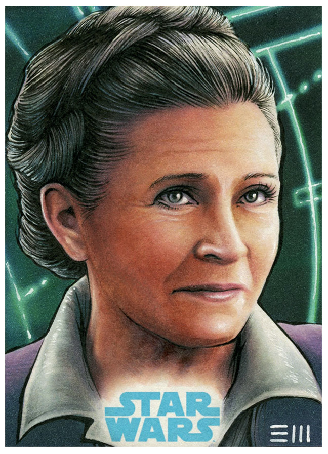 General Leia - Force Awakens Artist Proof