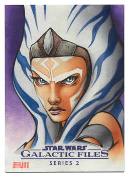 Ahsoka Tano Artist Proof Sketch Card