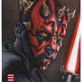 Maul Artist Proof Sketch Card from SOLO A STAR WAR