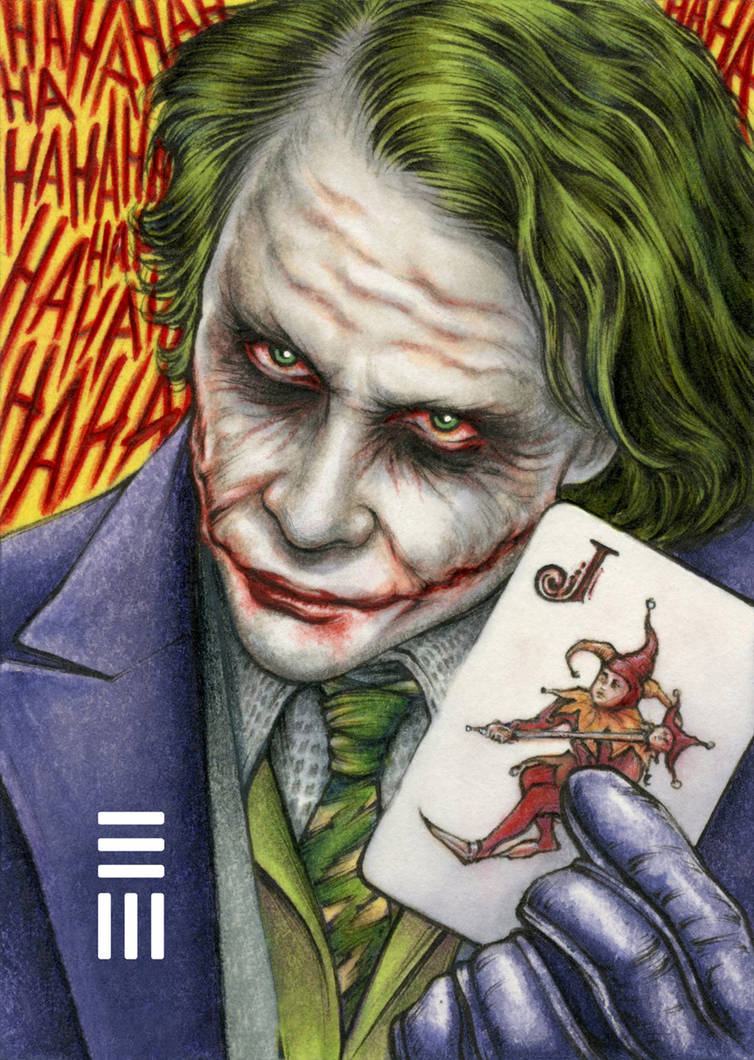 Heath Ledger as Joker by Erik-Maell on DeviantArt