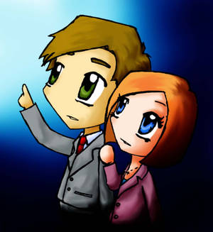 Mulder and Scully