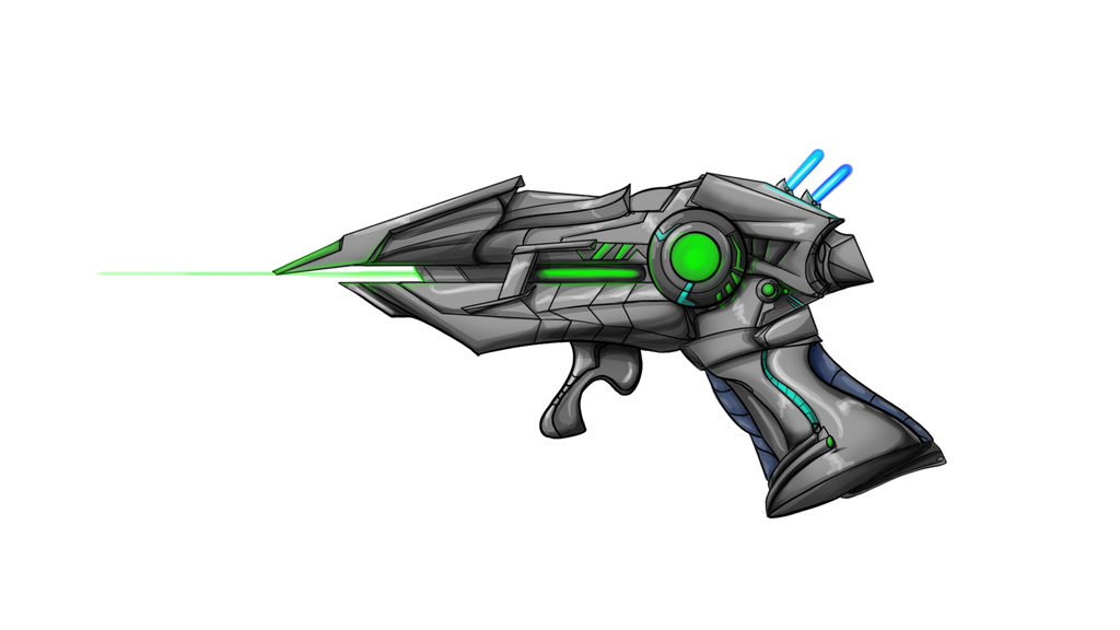 Laser gun by MF99K on DeviantArt