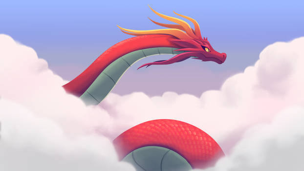 Sky Dragon (Ai assisted)